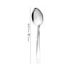 Espátula de acero inoxidable dormitorio de estudiantes cocina mini espátula pequeña cuchara sopera olla seca teppanyaki mango antiquemaduras utensilios de cocina pequeños