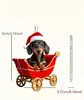 Decoração de Natal Acrílico Pingente Plano Enfeites de Carro Desenho Animado Item Padrão África