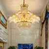 Candelabro de Cristal de Lujo Ligero Estilo Francés para Sala de Estar, Nuevo Modelo 2026, Lámpara Árbol de la Fortuna de Lujo Europeo para Comedor, Dormitorio, Villa