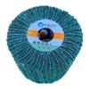 Rueda de trefilado de alambre de acero inoxidable con núcleo cruzado, rueda de pulido con sujeción de arena, rueda de trefilado de tela de fregado, rueda de fibra de nailon para máquina de trefilado de alambre