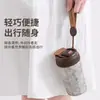 Taza de Titanio Puro, Taza de Café de Aspecto Elegante, Taza Portátil, Taza con Doble Popote para Beber, Taza Portátil de Titanio, Taza Termo de Titanio 100%