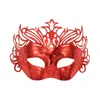 Máscara de Media Cara para Fiesta de Disfraces, Máscara de Ojos de Alta Calidad para Fiesta de Cumpleaños, Carnaval Transfronterizo, Plástico Electroplateado