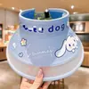 Sombrero de sol con ventilador, sombrero de protección solar de copa abierta, sombrero de sol de verano para niños y niñas, ventilador alimentado por energía solar
