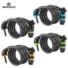 Candado para Bicicleta Bunge, Candado Antirrobo para Bicicleta de Montaña, Candado de Cable de Acero con Contraseña de Cinco Dígitos, Candado con Contraseña para Bicicleta de Carretera, Equipo de Ciclismo