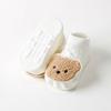 Meias Infantis Pontilhadas Antiderrapantes Meias de Chão Meias de Boneca Urso de Desenho Animado Primavera e Outono Meias Invisíveis para Bebê Meias para Recém-Nascido