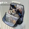 Bolsa cosmética de aspecto elegante con múltiples capas, gran capacidad, bolsa portátil de almacenamiento de artículos de tocador para viajes, estuche para lápices de viaje