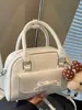 Nova Bolsa de Laço de Nicho para Mulheres Primavera 2026, Bolsa Transversal Simples na Moda, Bolsa de Mão Casual Bolsa Bowling