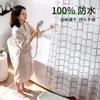 Cortina de Ducha Magnética para Baño, Transparente de Peva Engrosada, Impermeable y a Prueba de Moho, Fácil de Limpiar, Sin Taladros