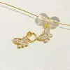 Novo conjunto de acessórios diy de cristal zircônia rabo de peixe borboleta flor estrela de cinco pontas pingente colar pulseira com contas feitas à mão
