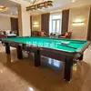 Biliardo padrão chique nove-bolas estilo chinês Americano oito-bolas preto English snooker estilo russo mesa de bilhar fábrica atacado