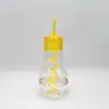 Tazas de Paja Serie Frutas de Verano Se Pueden Personalizar Según la Imagen, Soporte para Diseño Personalizado de Vasos de Plástico de Forma Especial para Publicidad y Promoción