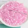 Grânulos de vidro olho de gato de jade gelo de 4 mm, grânulos soltos, grânulos para bordado à máquina, material de miçangas para artesanato DIY, acessórios