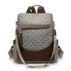 Mochila Feminina Transfronteiriça Verão Nova Moda Malha de Diamante Mochila Feminina Grande Capacidade Versátil Leve Bolsa de Viagem