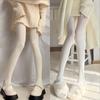 Medias blancas puras y sexys estudiante Lolita calcetines niña blanco leche medias suaves anti-enganches ins verano