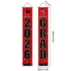 Pareados Transfronterizos de Temporada de Graduación, Decoración de Lugar, Banderines de Puerta, Banderines Colgantes Temáticos de la Generación 2026 y Decoraciones de Cortina de Puerta