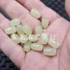 Contas Soltas de Jade Azul e Branco, Contas de Milho de Quartzo, Contas Cilíndricas, Acessórios para Pulseiras, Atacado de Contas Artesanais