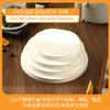 Papel para Churrasco Redondo Forma de Assar Papel de Assar Papel Manteiga de Silicone Papel Absorvente de Óleo Doméstico Air Fryer Tapete de Pizza Papel