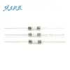 Fusible en línea de tubo cerámico 5*20 con pin de plomo de ruptura rápida F0.5A/1A/3.15a10a20a30a/250V