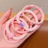 Diadema Kuromi Pequeña Intestino para Niños Diadema de Bola para Niña Diadema de Princesa Juego de Diademas de Alta Elasticidad para Niña Pequeña