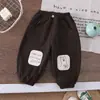 Pantalones para niños para primavera y otoño, edades 0-3, para niños y niñas, pantalones largos casuales y elegantes, lindos y a la moda para salir, pieza única