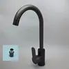 Grifo de Cocina Gris Fronterizo Artefacto Antisalpicaduras Lavabo Lavamanos Lavabo de Agua Fría y Caliente Lavaplatos