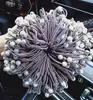 Novo Elástico de Cabelo Três em Um, Versão Coreana de Elástico de Cabelo de Nove Pérolas, Acessórios de Cabelo Populares Transfronteiriços, Tiara, Presente para Loja Online Feminina