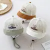 Ins Súper Lindo Osito Sombrero de Pescador Verano Nuevo Estilo Sombrero de Malla para el Sol Estilo Coreano Lindo Sombrero Cubo para Bebé Venta al por Mayor