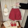 Pantalones de Algodón Puro Estilo Coreano para Niñas Otoño Nuevos de Moda Casual para Bebé Pantalones de Pierna Ancha Infantil Sueltos Casuales Pantalones Largos