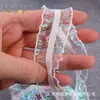 En Stock Varios Estilos y Especificaciones de Accesorios de Encaje para Cortinas, Bandas Elásticas, Cinturillas, Decoraciones para Ropa, Elástico de Nylon de Alta Calidad