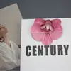 Película Hidratante con Textura de Flor de Phalaenopsis Accesorios de Impresión 3D Tocado Pasador DIY Hecho a Mano Regalo de Boda Decoración