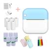 Nuevo Producto Transfronterizo C27 Impresora Fotográfica Térmica Portátil Pantalones de Bolsillo con Solapa Estudiante Mini Impresión de Etiquetas para Preguntas Incorrectas