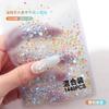 Espírito quente aurora plana pequeno diamante redondo geleira flash vidro strass diamante redondo decoração de unhas unhas jóias atacado
