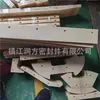 Placa de peças de formato especial em nylon PA66 mais fibra de vidro mais fibra de carbono placa de nylon modificada peças de formato especial reforçadas CNC