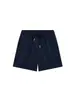Shorts esportivos de cintura alta com cordão para mulheres, design de perna larga em A, cobre os quadris, faz as pernas parecerem mais finas, calça leve, respirável, solta e confortável