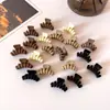 Mini pinza para el pelo de tono marrón transfronteriza, pinza pequeña de princesa para el pelo, pinza para flequillo, accesorio para el pelo, pasador