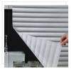 Adhesivos electrostáticos para vidrio imitación persianas oficina transmisión de luz esmerilado baño anti-miradas papel para ventanas sin pegamento película para vidrio