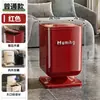 Lixeira de Fresta Estreita para Banheiro, Essencial Doméstico, Lixeira para Resíduos de Cozinha, Lixeira de Banheiro com Tampa, à Prova d'Água, com Rodas