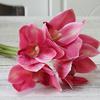 Venda Especial: Orquídeas Cymbidium Artificiais de 5 Cabeças, Flores Artificiais, Decoração de Casa, Decoração Suave, Flores para Decoração de Casamento