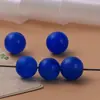 Ágata Roja del Sur Natural Cuentas Sueltas con Patrón de Llama en Rojo Caqui, Pulsera Hecha a Mano DIY Cuentas Redondas Semiacabadas Accesorios de Joyería Venta al por Mayor