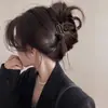 Marrom Chocolate~ Presilha de Garra de Cabelo Presilha Tubarão para Mulheres 2026 Novo Estilo High-End Presilha de Cabelo de Outono Presilha da Parte de Trás da Cabeça Acessório de Cabelo