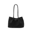 Bolso de Hombro Sencillo, Bolso de Mano a la Moda, Bolso Cesta de Nicho Estilo Coreano, Bolso Ligero para Debajo del Brazo, Bolso Tote de Gran Capacidad