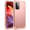Aplicable a Samsung S21 funda protectora para teléfono móvil de PC de tres piezas de silicona funda trasera S21 UItra funda protectora a prueba de golpes y resistente a caídas