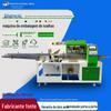 Dajiang Supply Máquina de embalagem de lenço descartável três Servo Multifuncional Máquina de embalagem automática de travesseiro de exaustão de commodities