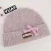Gorro de punto de mezcla de lana estilo coreano, gorro de invierno cálido que cubre las orejas, suave y cómodo, gorro de punto coreano minimalista y versátil