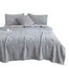 Manta de Franela Jacquard, Manta de Franela Jacquard Tridimensional, Engrosada y de Alto Peso, Adecuada para Todas las Estaciones, Manta para Cubrir el Sofá