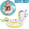 Flotador Inflable para Natación para Niños de 3 a 10 Años, Flotador de Axilas, Salvavidas Espesado para Bebés, Flotador de Dibujos Animados, Dinosaurio Unicornio