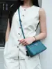 Capa Superior Piel de Vaca Avestruz Bolsa Lonchera de Alta Gama Cuero Genuino Bolso de Mujer Nuevo Estilo Bolso de Mano de Mujer Bandolera Bolsa Cosmética