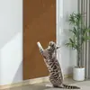 Placa Arranhador para Gatos Rollo Inteiro Transfronteiriço Adesivo Anti-Arranhão para Sofá de Gato Proteção Personalizada Adesivo de Parede Autoadesivo Resistente ao Desgaste Adesivo para Pet Matéria-Prima