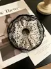Atacado em estoque scrunchies de renda floral cintura fina, scrunchies de cetim com strass, elásticos de cabelo, tiaras