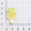Picolé de Fruta Simulado Atmosfera de Verão Brinquedo de Comida Pingente de Chaveiro Acessórios DIY Presilha de Cabelo Elástico de Cabelo Charms para Crocs